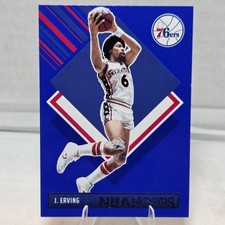 Julius Erving #300 Prices | 2024 Panini NBA Hoops | Basketball Cards