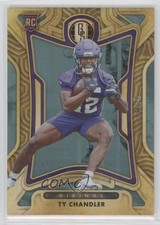 2022 Panini Gold Standard Rookies Platinum 58/75 Ty Chandler #156 0s55