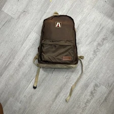 Vintage Academy Broadway Backpack - Brown & Beige 