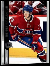 2020-21 Upper Deck #350 Jesperi Kotkaniemi Montreal Canadiens