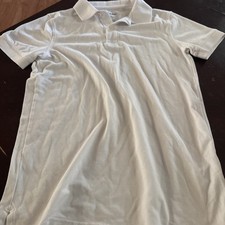 Goodfellow  Co Men's Performance Golf Polo Shirt Short Sleeve Collar Size Small