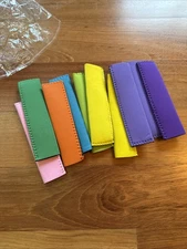 10 Pieces Popsicle Holder Popsicle Bags Ice Pop Sleeves Freezeie Koozie