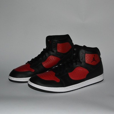 Nike Jordan Access Black Gym Red White Mens Basketball Size 15 AR3762-006 USED