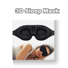3D Sleep Mask For Men  Women Eye Mask For Sleeping Blindfold Travel Accessories