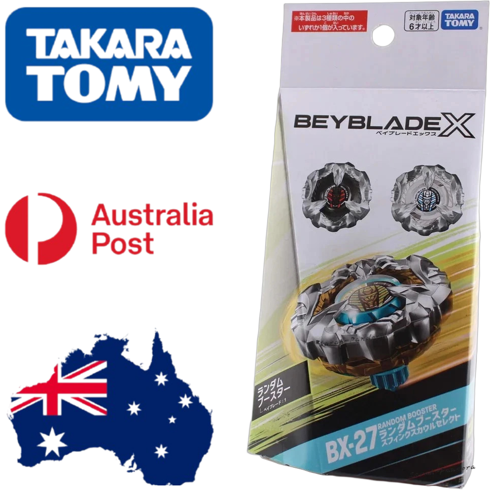 TAKARA TOMY Beyblade X BX-27 Random Booster Sphinx Cowl Select