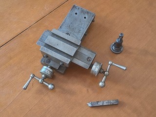 Uhrmacherdrehbank Manhora Kreuzsupport Watchmaker Lathe Slide Rest Horloger