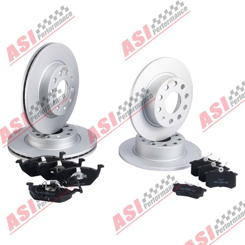 Disques de Frein Plaquettes Avant Arrière Pour VW Golf Mk5/6 Jetta Skoda Caddy