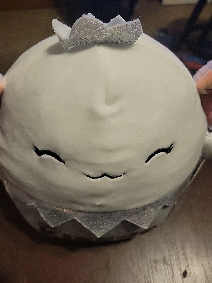 Squishmallows 2022 Hershey Squad Nattie the Hershey's Kisses 8" Plush NEW W/TAG  - Image 4 of 4