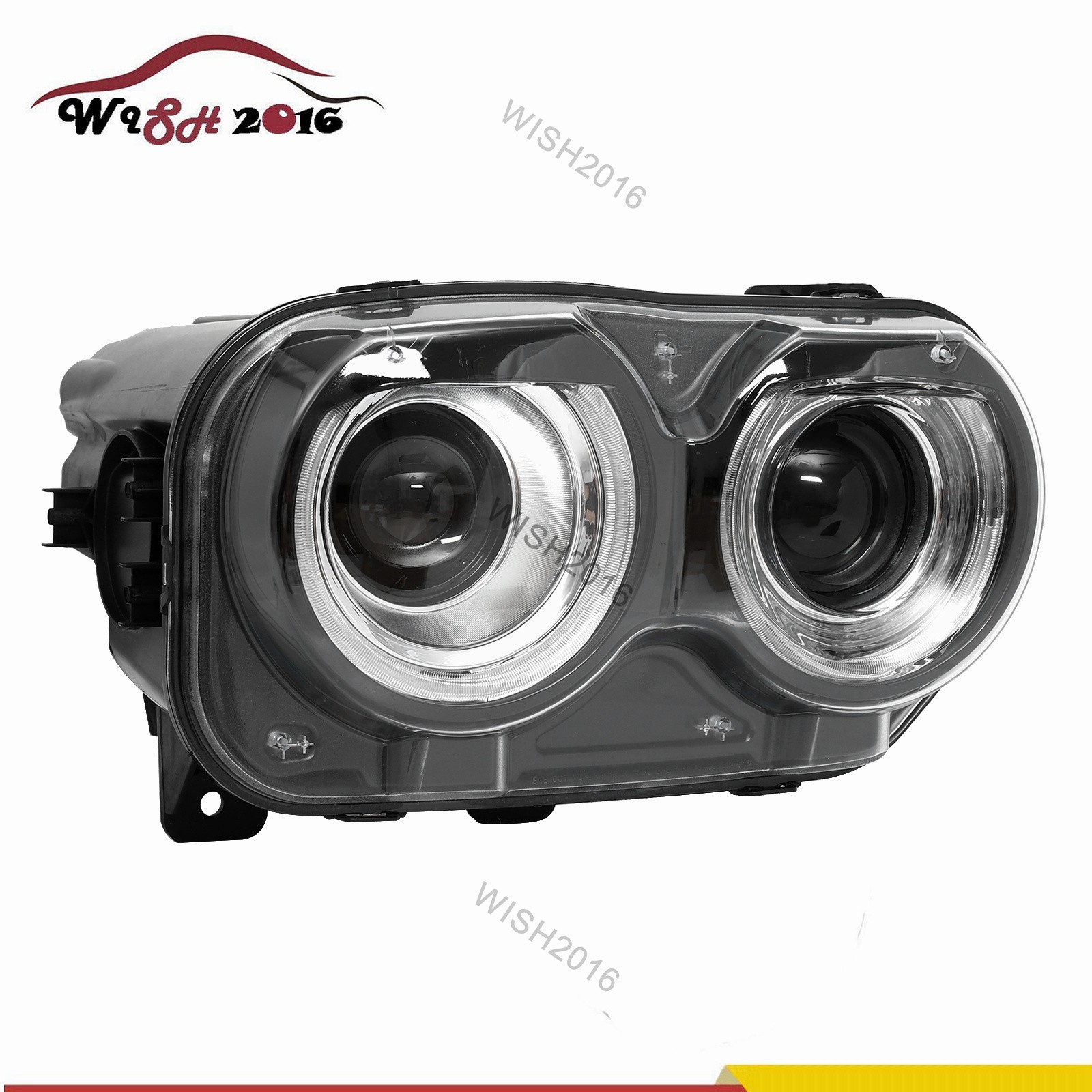 RH Passenger Right Headlight Headlamp W/ LED DRL For 2015-2018 Dodge Challenger