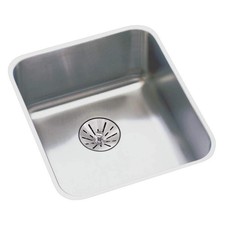 Elkay ELUHAD141455PD Lustertone 1 Bowl Undermount SS ADA Sink w/ Perfect Drain