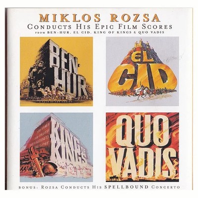 CD   Conducts His Epic Film Score   Miklos Rozsa