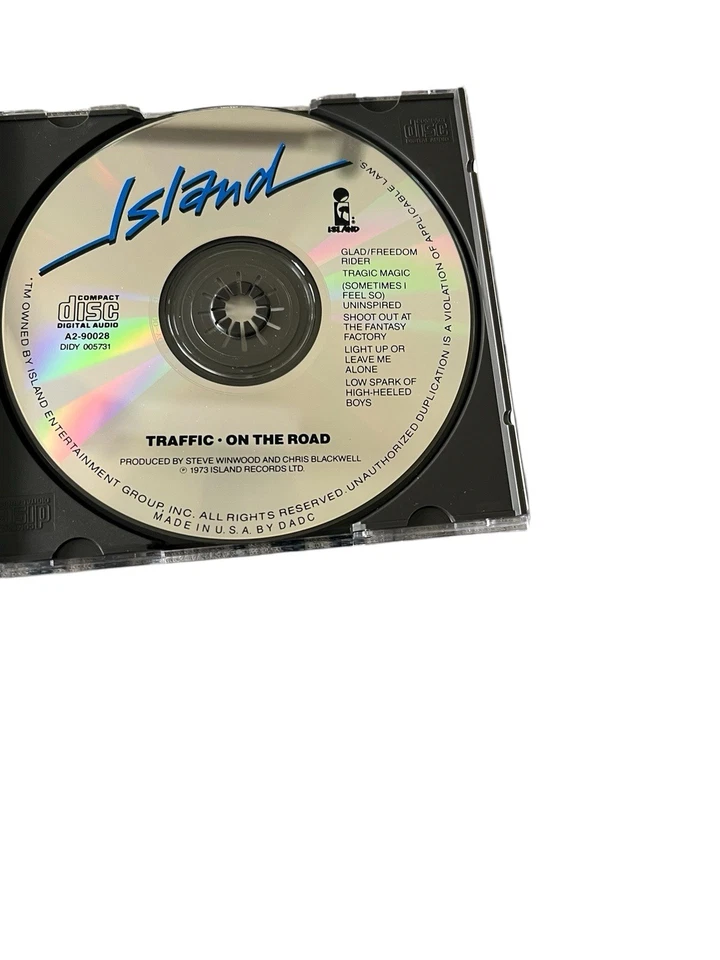 Traffic - On The Road - Progressive Rock Jazz Rock Fusion VG+ CD Foto 4 de 4