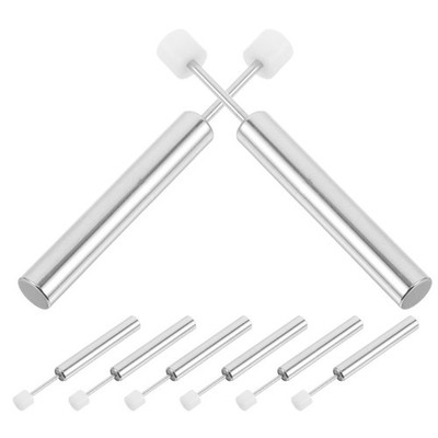 8 Pcs Stainless Steel Wastebasket Damper Soft Close Lid Replacement Mechanism