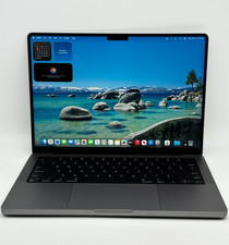 2021 Apple MacBook Pro 14" M1 Pro 3.2GHz 32GB RAM 1TB SSD A2442 Gray - Very Good