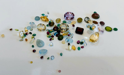 131 CARAT GEM LOT NATURAL UNTREATED GENUINE LOOSE GEMSTONES