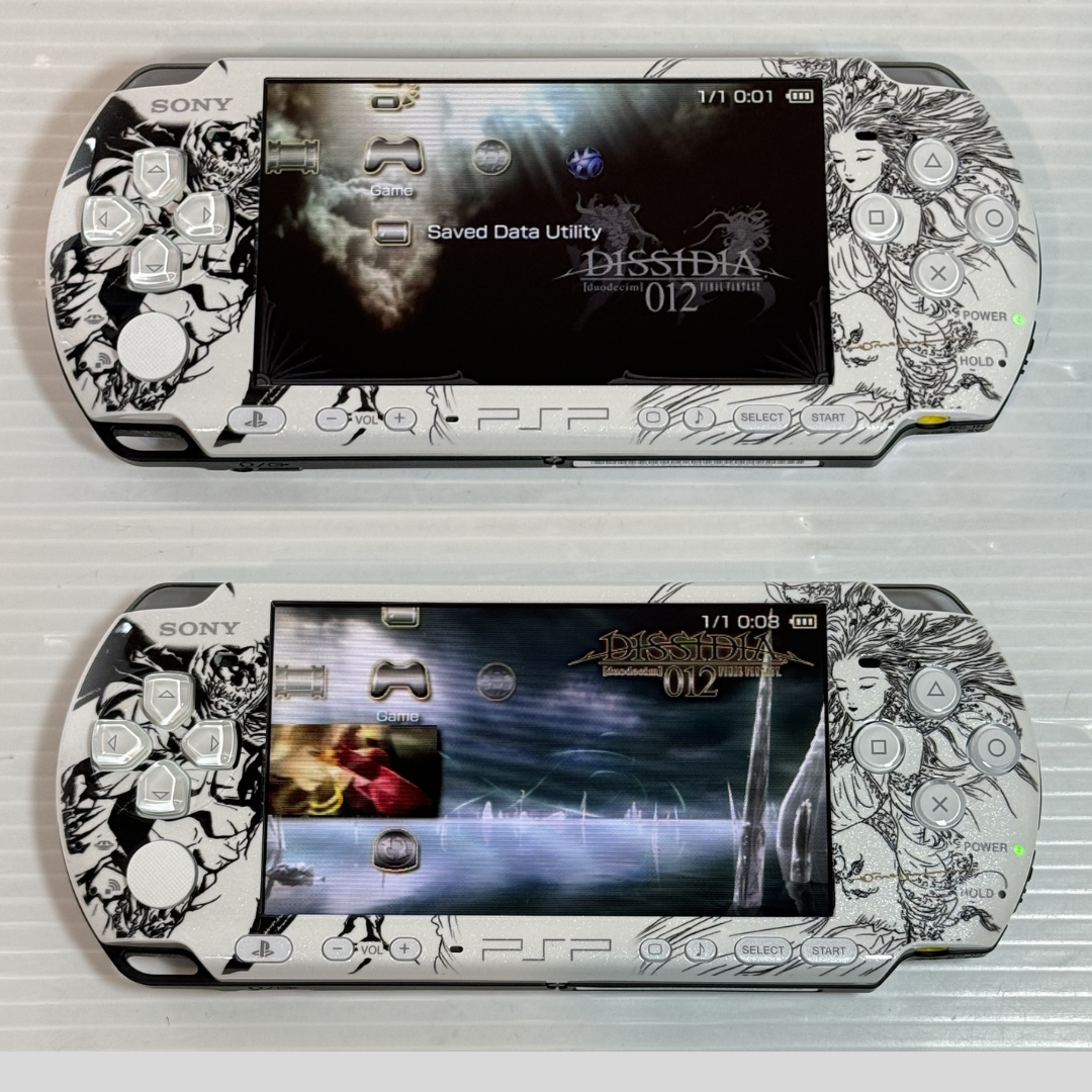 Sony PSP-3000 Console Final Fantasy FF Dissidia 012 Limited w/etc