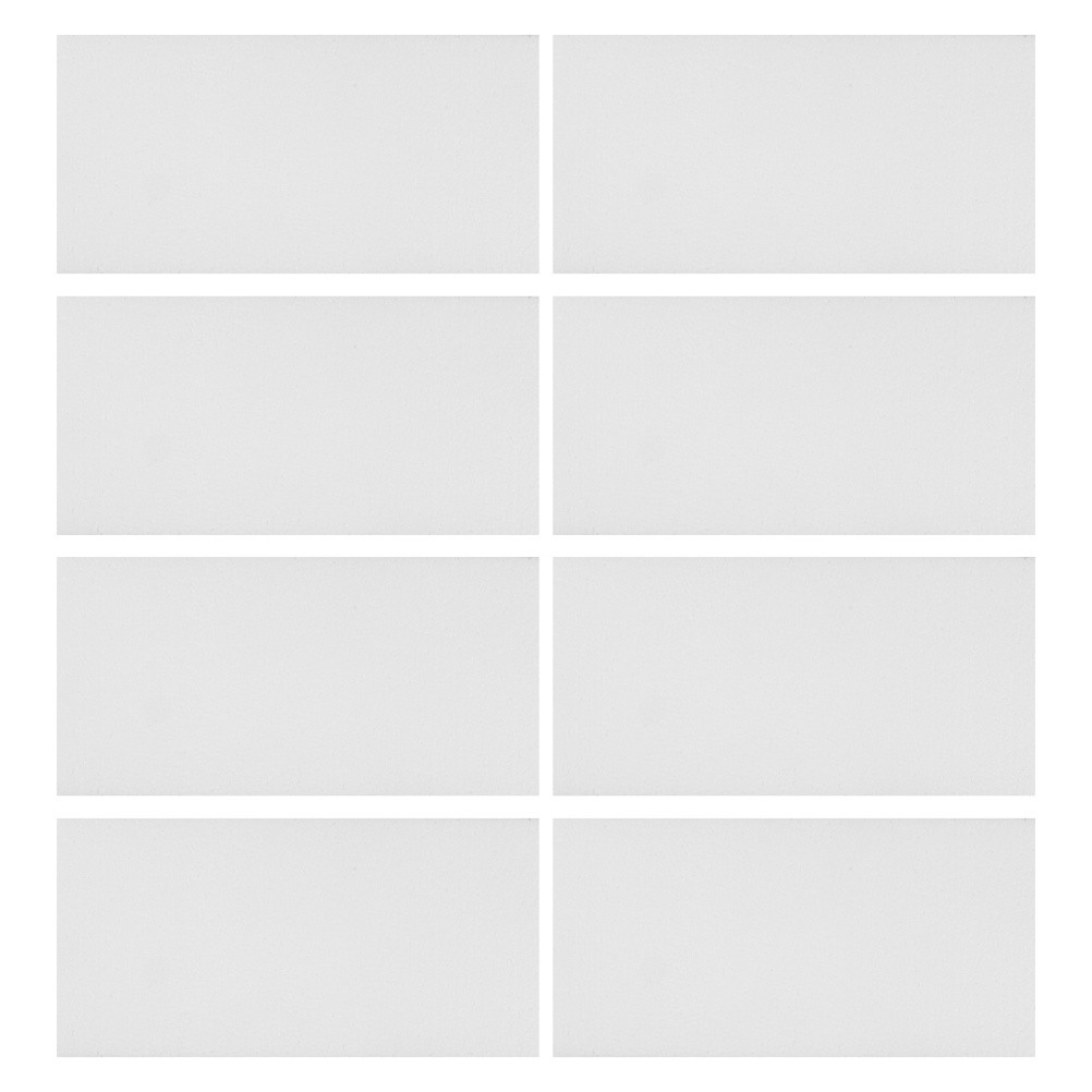  10pcs Craft Foam Blocks: 12x6x1" Foam Rectangles Polystyrene Shapes for DIY Art