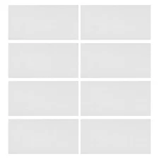  10pcs Craft Foam Blocks: 12x6x1" Foam Rectangles Polystyrene Shapes for DIY Art