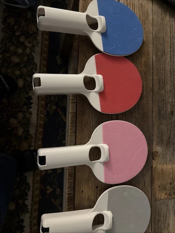 Pacote com 4 controles de pingue-pongue para Nintendo Wii - Imagem 2 de 2