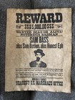 (3) Paper Antique Style Western Wanted Signs Man Cave Wall Decor Vintage Look — photo 4