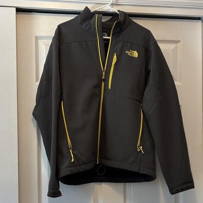 The North Face Men s Black Softshell Full Zip Jacket Zipped Pockets Size L