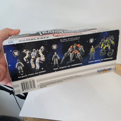 Mechtech Transformers Dark Of Moon Autobot Daredevil Squad Bumblebee Hasbro new - Picture 9 of 10