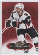 2016-17 Upper Deck Fleer Showcase Red Glow Oliver Ekman-Larsson #38 8tn