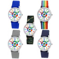 Jungen Lernuhr Kinder Armbanduhr wasserdicht ...
