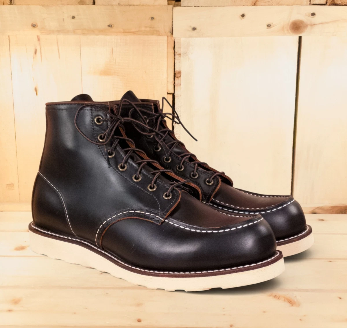 25+ Black Red Wing Moc Toe Boots for Men for sale | Updated Oct 2026