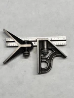 L.S. STARRETT No.11 4" RULE COMBINATION SQUARE WITH SQUARE & CENTER HEADS USA