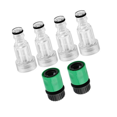 #ad 4pcs 3 4 Inch Quick Connect Pressure Washer to Garden Hose Adapter Washer Fi... $15.40