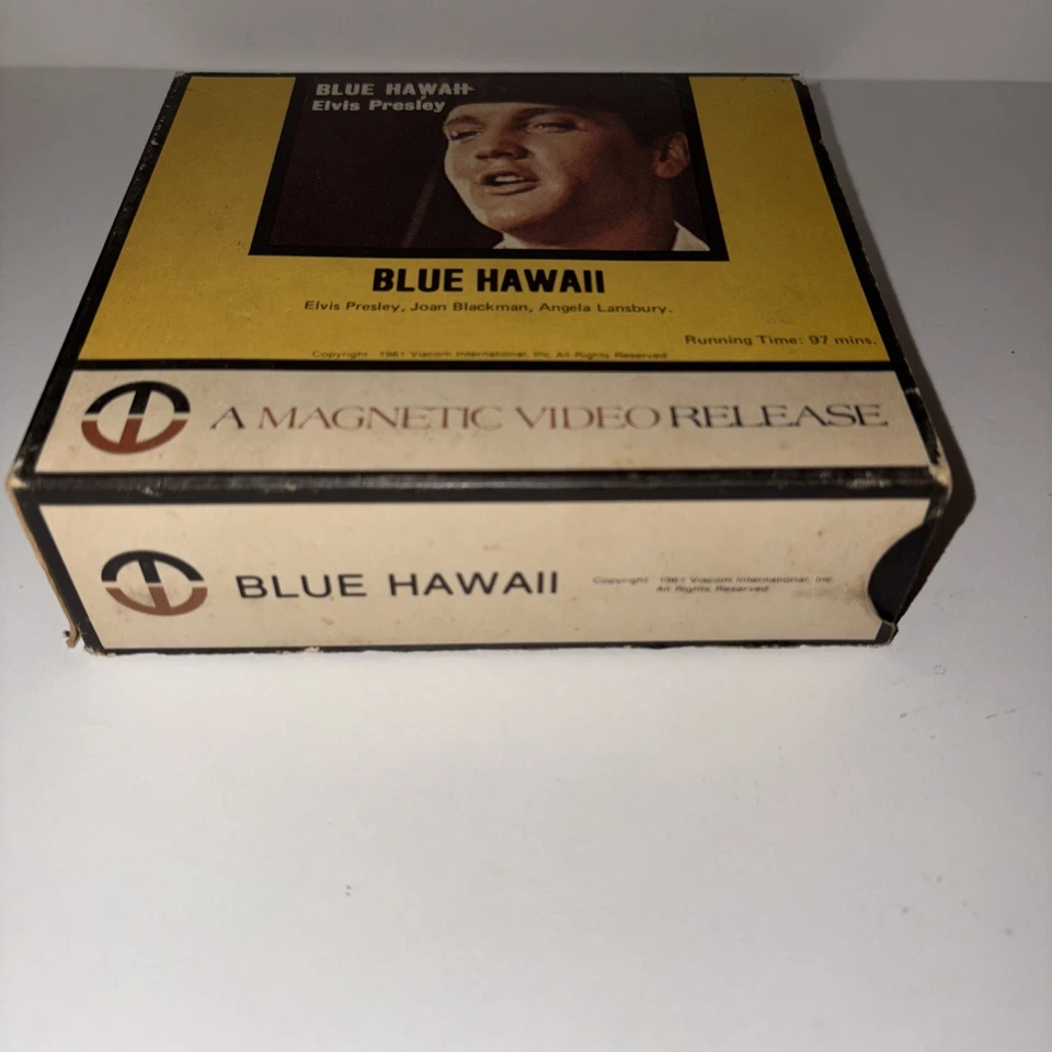 ELVIS PRESLEY BLUE HAWAII PHILIPS LVC 120 VIDEO CASSETTE Vintage VERY RARE VGC - Image 2 of 4