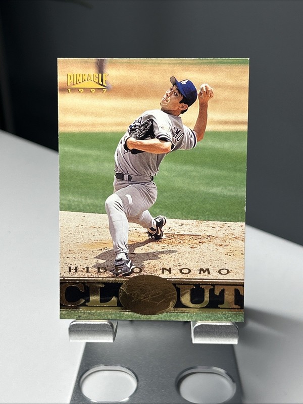 1997 Pinnacle - Clout Hideo Nomo #192 j525