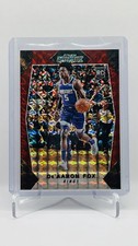 2017-18 Panini Prizm Mosaic - De'Aaron Fox #40 Red Prizm Rookie Sacramento Kings