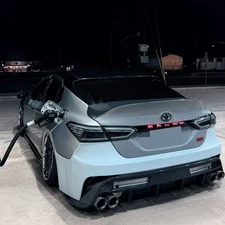 4 PCS Smoked Lens Full LED Tail Light For 2018-2024 Toyota Camry Sedan Rear Lamp