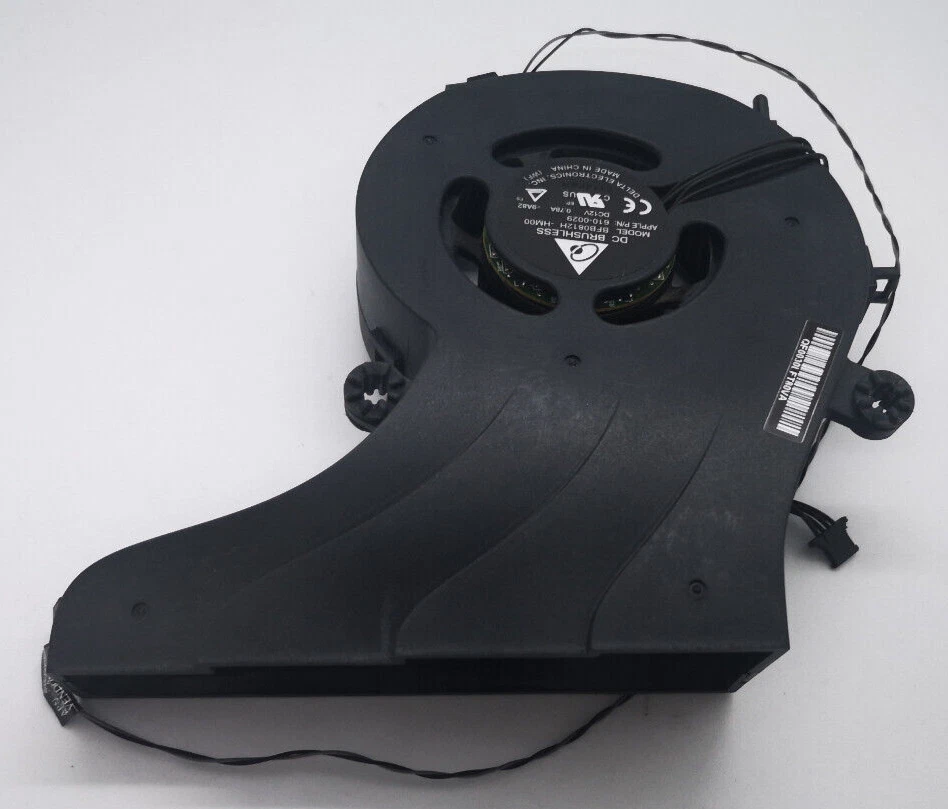 iMAC A1311 21.5" Late 2009 CPU Processor Cooling Fan BFB0812H-HM00 610-0029 - Image 2 of 4