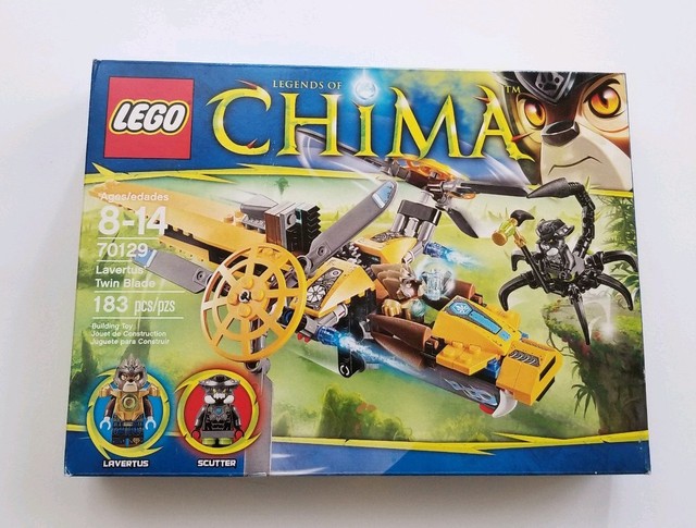 New Lego Set 70129 Legends of Chima Lavertus Twin Blade Factory Sealed NISB