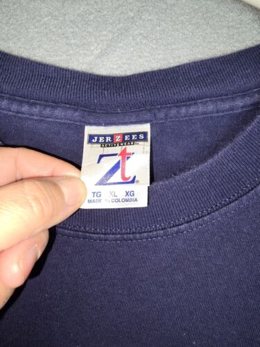 Camiseta vintage Paulaner Hefe-Weizen Munich Bier de Jerzees para hombre XL azul marino - Imagen 4 de 8