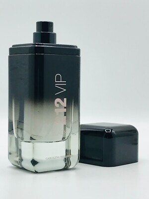 Carolina Herrera 212 Vip Black Men Parfum Spray 3.4 oz Box As