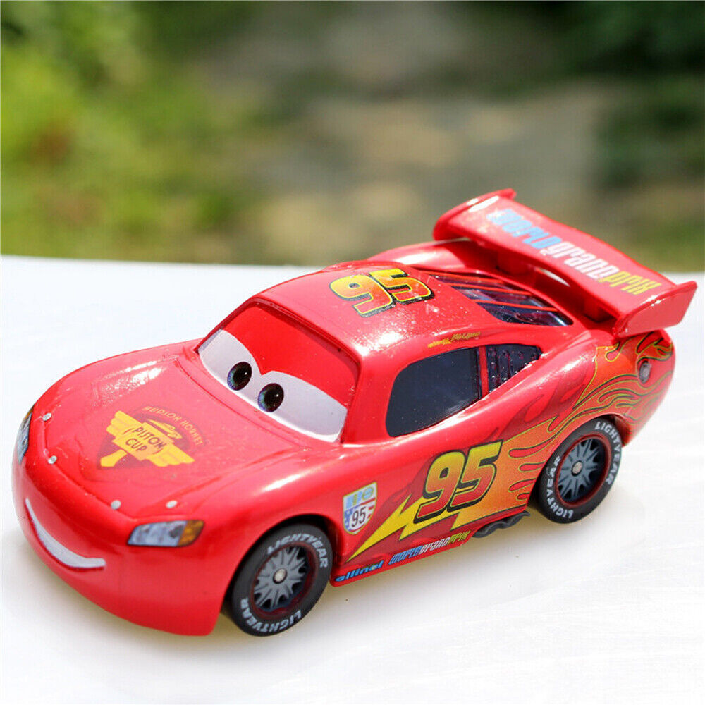 Disney Pixar Cars And Plane Lightning McQueen Mack Hauler Truck & Car Sheriff - Picture 141 of 315