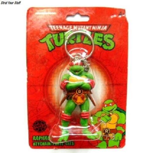 2017 NINJA TURTLE RAPHAEL KEYCHAIN New in pkg. Collectible Age 4+  adult. Viacom - Picture 1 of 4