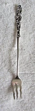 #32 Nautical (?) Gorham Sterling Silver Pickle Seafood Cocktail Fork
