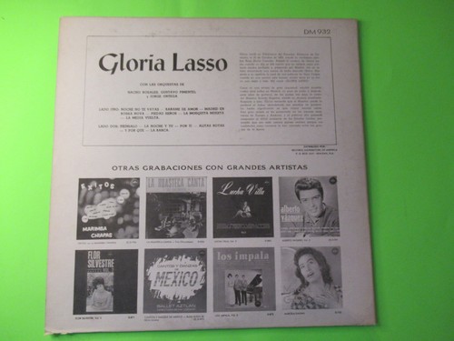 GLORIA LASSO SELF TITLED LP LATIN - Imagen 2 de 2