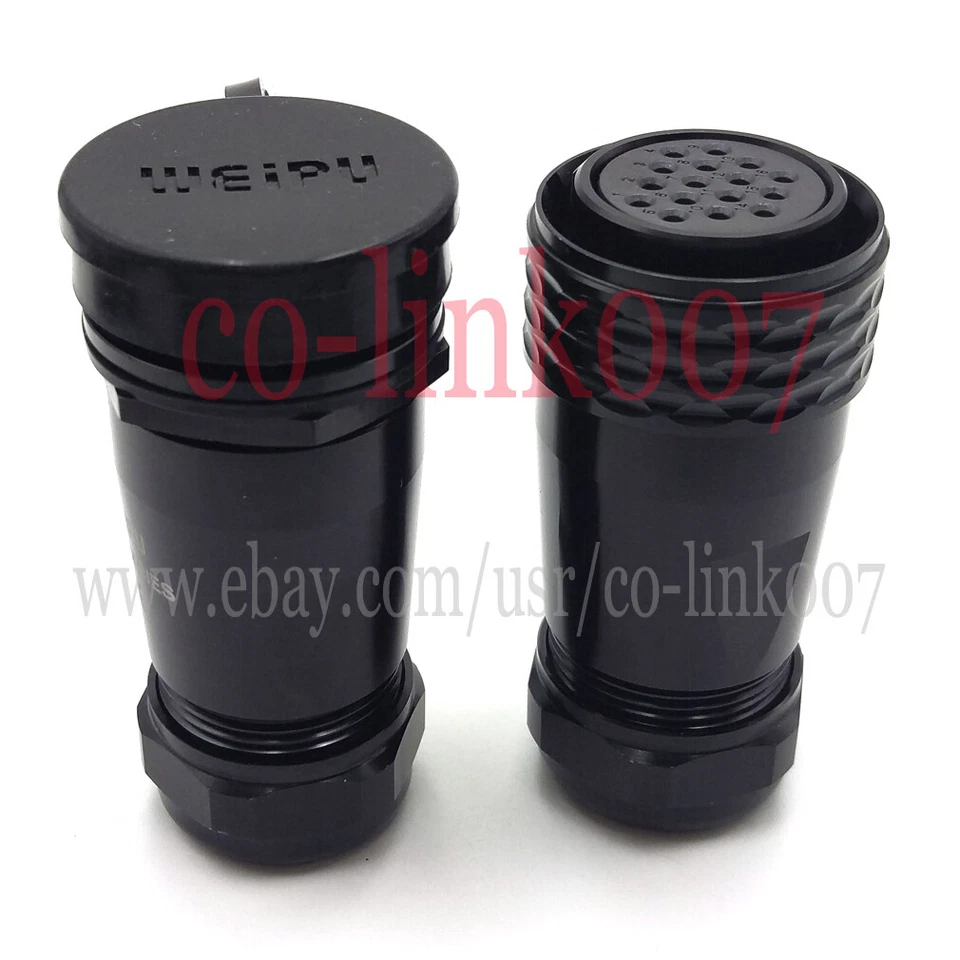 SA28 WEIPU Waterproof 16pin Connector,Power Cable Connector Plug Socket 15A 500V - Image 3 of 4