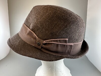 Stetson wool blend fedora Stetson Tri-City Felt Fedora – McKinney Hat Company main image 4