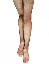 Capezio Studio Basic Footed Fishnet Tights for Women Style 3407 S/M, L/XL