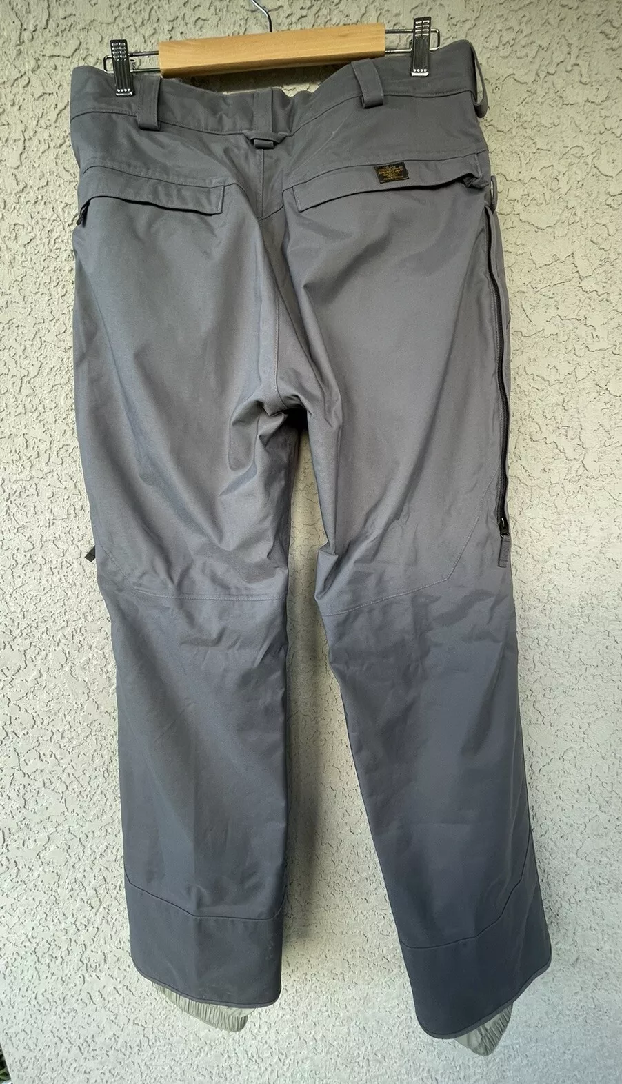 burton radar snowboard ski lined adjust waist pants