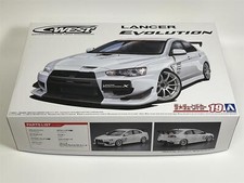 Lancer Evolution C West Modellbausatz Maßstab 1:24 Aoshima 05897