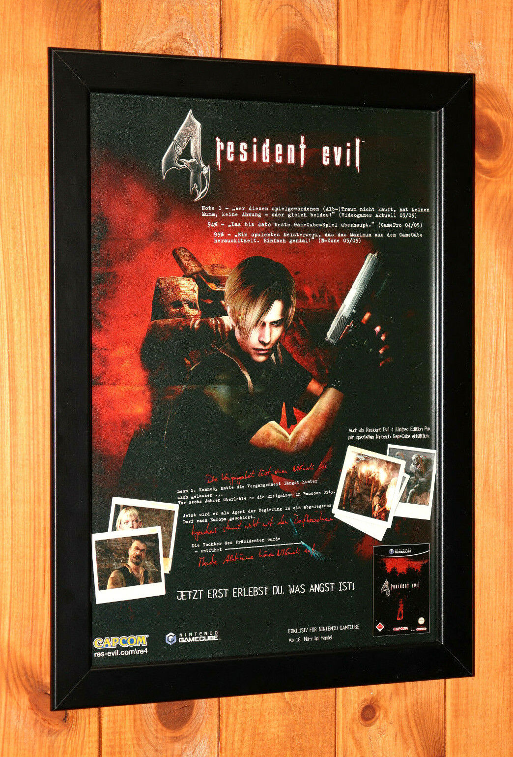 Resident Evil 4: Recomeço, Poster do RE4, esse poster não f…