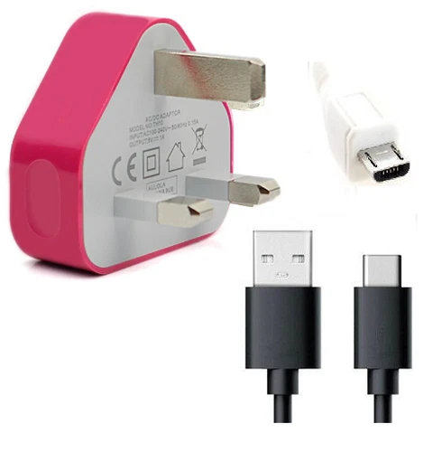 Amazon Kindle Fire HD 8 9 Genuine Original CE Mains Charger Micro USB Data Cable